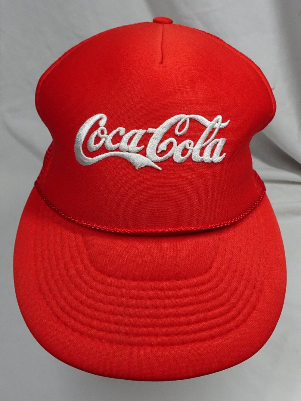 Vintage 90s Otto Coca Cola Adjustable Trucker Cap Hat